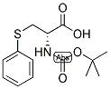 Boc-(S)-phenyl-D-Cys 结构式