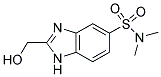 2-(HYDROXYMETHYL)-N,N-DIMETHYL-1H-BENZIMIDAZOLE-5-SULFONAMIDE 结构式