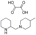 4-METHYL-1-(2-PIPERIDINYLMETHYL)PIPERIDINE OXALATE 结构式