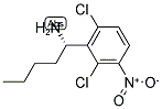 (1S)-1-(2,6-DICHLORO-3-NITROPHENYL)PENTYLAMINE 结构式