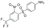 4-Amino-2'-nitro-4'-(trifluoromethyl)diphenyl sulphone 结构式