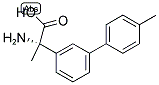 (2S)-2-AMINO-2-[3-(4-METHYLPHENYL)PHENYL]PROPANOIC ACID 结构式