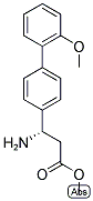 METHYL (3S)-3-AMINO-3-[4-(2-METHOXYPHENYL)PHENYL]PROPANOATE 结构式