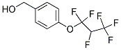 [4-(1,1,2,3,3,3-Hexafluoropropoxy)phenyl]methanol 结构式
