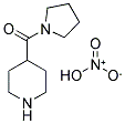 PIPERIDIN-4-YL-PYRROLIDIN-1-YL-METHANONE NITRATE 结构式