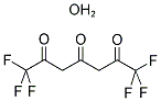 1,1,1,7,7,7-Hexafluoroheptane-2,4,6-trione, hydrate 结构式