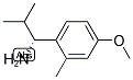 (1R)-1-(4-METHOXY-2-METHYLPHENYL)-2-METHYLPROPYLAMINE 结构式