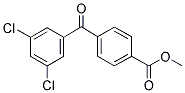 METHYL 4-(3,5-DICHLOROBENZOYL)BENZOATE 结构式