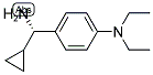 [4-((1S)Aminocyclopropylmethyl)phenyl]diethylamine 结构式