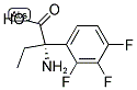 (2S)-2-AMINO-2-(2,3,4-TRIFLUOROPHENYL)BUTANOIC ACID 结构式
