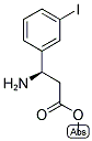 METHYL (3R)-3-AMINO-3-(3-IODOPHENYL)PROPANOATE 结构式