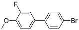 4-BROMO-3'-FLUORO-4'-METHOXYBIPHENYL 结构式