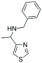 BENZYL-(1-THIAZOL-4-YL-ETHYL)-AMINE 结构式