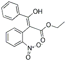 ETHYL 3-HYDROXY-2-(2-NITROPHENYL)-3-PHENYLACRYLATE 结构式