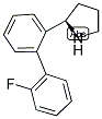 (2R)-2-[2-(2-FLUOROPHENYL)PHENYL]PYRROLIDINE 结构式