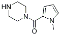 1-[(1-METHYL-1H-PYRROL-2-YL)CARBONYL]PIPERAZINE 结构式