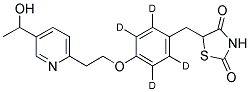 PIOGLITAZONE-D4, HYDROXY 结构式
