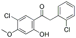 5'-Chloro-2(2'-chlorophenyl)-2'-hydroxy-4'-methoxyacetophenone 结构式