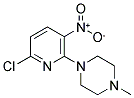 1-(6-Chloro-3-nitropyridin-2-yl)-4-methylpiperazine 结构式