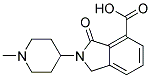 2-(1-METHYL-PIPERIDIN-4-YL)-3-OXO-2,3-DIHYDRO-1H-ISOINDOLE-4-CARBOXYLIC ACID 结构式