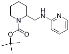 1-BOC-2-(PYRIDIN-2-YLAMINOMETHYL)-PIPERIDINE 结构式