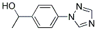 1-[4-(1H-1,2,4-TRIAZOL-1-YL)PHENYL]ETHANOL 结构式