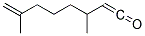3,7-Dimethyl-1,7-octadienal 结构式