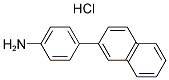 4-Naphthalen-2-yl-phenylamine hydrochloride 结构式