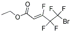 5-BROMO-3,4,4,5,5-PENTAFLUOROPENT-2-ENOIC ACID ETHYL ESTER 结构式