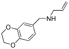 N-(2,3-Dihydro-1,4-benzodioxin-6-ylmethyl)prop-2-en-1-amine 结构式