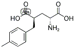 (2R,4R)-2-AMINO-4-(4-METHYL-BENZYL)-PENTANEDIOIC ACID 结构式