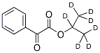 ISOPROPYL-D7 PHENYLGLYOXYLATE 结构式