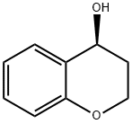 (4S)-3,4-二氢-2H-1-苯并吡喃-4-醇 结构式