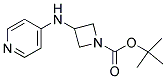 1-BOC-3-(PYRIDIN-4-YLAMINO)-AZETIDINE 结构式