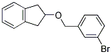 3-BROMOBENZYL-(2-INDANYL)ETHER 结构式