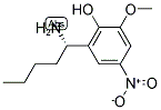 2-((1S)-1-AMINOPENTYL)-6-METHOXY-4-NITROPHENOL 结构式