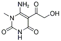 6-Amino-5-glycoloyl-1-methylpyrimidine-2,4(1H,3H)-dione 结构式
