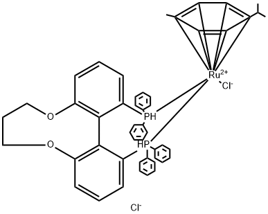 (R)-C3-TUNEPHOS-钌络合物 结构式