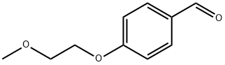4-(2-METHOXY-ETHOXY)-BENZALDEHYDE 结构式