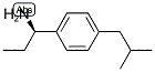 (1R)-1-[4-(2-METHYLPROPYL)PHENYL]PROPYLAMINE 结构式
