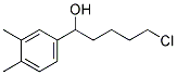 5-CHLORO-1-(3,4-DIMETHYLPHENYL)-1-PENTANOL 结构式