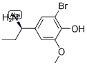 4-((1R)-1-AMINOPROPYL)-2-BROMO-6-METHOXYPHENOL 结构式