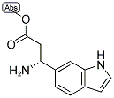 METHYL (3R)-3-AMINO-3-INDOL-6-YLPROPANOATE 结构式