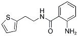 2-AMINO-N-(2-THIEN-2-YLETHYL)BENZAMIDE 结构式