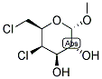 METHYL 4,6-DICHLORO-4,6-DIDEOXY-ALPHA-D-GALACTOPYRANOSIDE 结构式