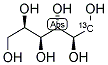 D-[1-13C]TALITOL 结构式