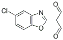 2-(5-CHLORO-1,3-BENZOXAZOL-2-YL)MALONALDEHYDE 结构式