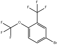 4-溴-1-(三氟甲氧基)-2-(三氟甲基)苯 结构式