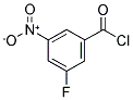 3-FLUORO-5-NITROBENZOIC ACID CHLORIDE 结构式