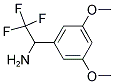 1-(3,5-DIMETHOXYPHENYL)-2,2,2-TRIFLUOROETHYLAMINE 结构式